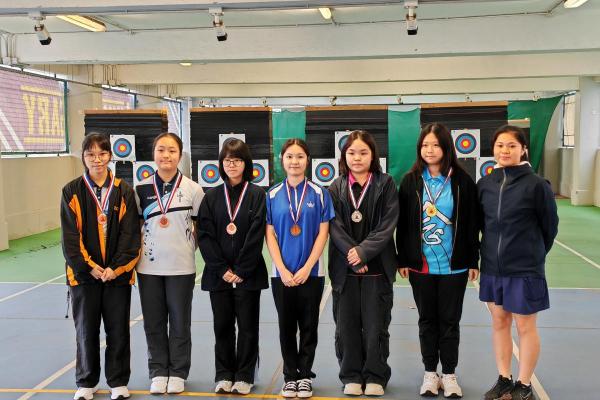 羅桂祥盃女子反曲弓中學初中組殿軍